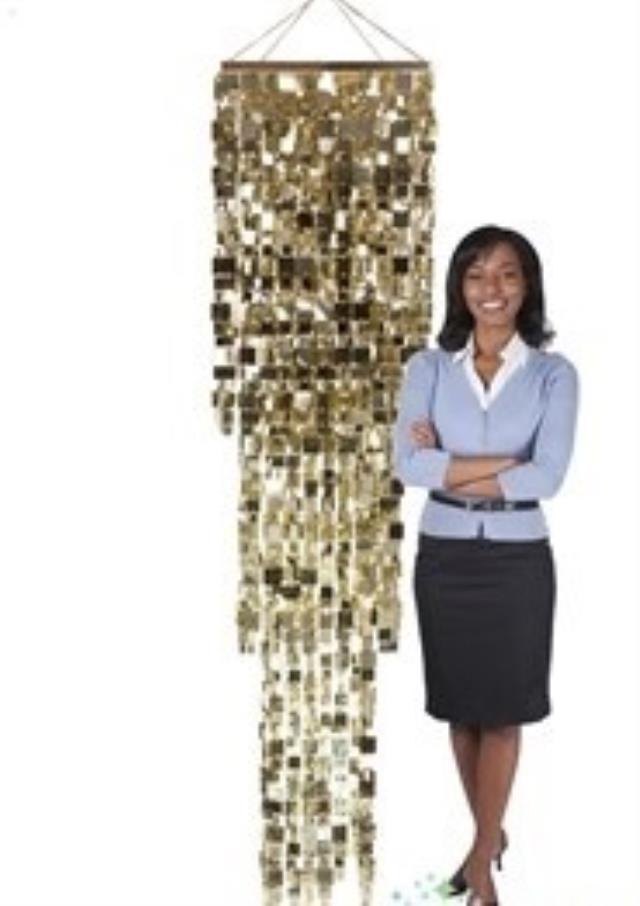 Rental store for 8ft gold square chandelier in Auburn IN