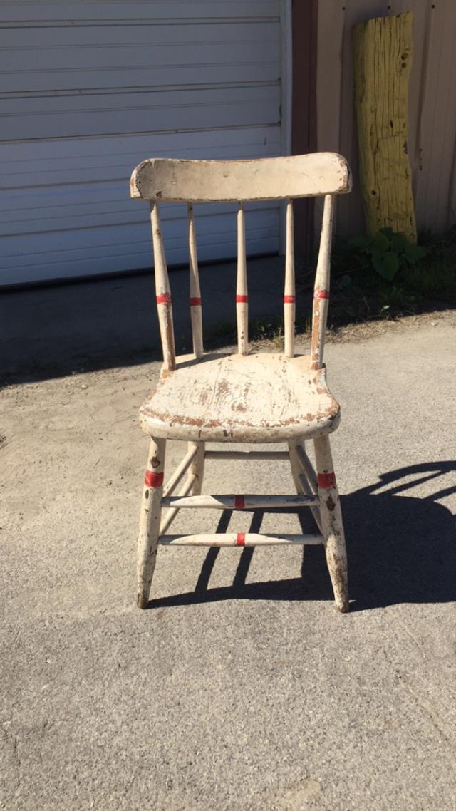 Rental store for CHAIR VINTAGE 3 WHITE in Auburn IN