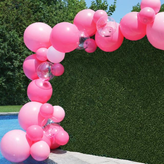 Rental store for 18  Pink reuseable balloon arch in Auburn IN