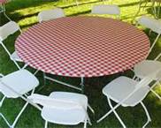 Rental store for 48 rd Red Gingham Kwik Cover in Auburn IN
